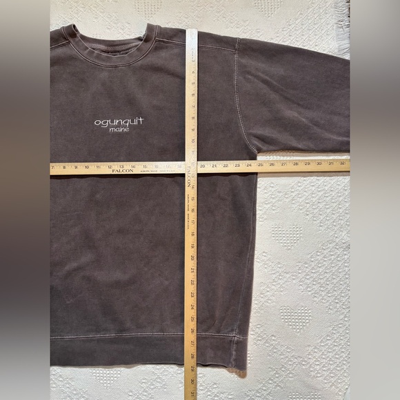 Men's Comfort Colors Brown size XL Sweatshirt - Picture 4 of 5